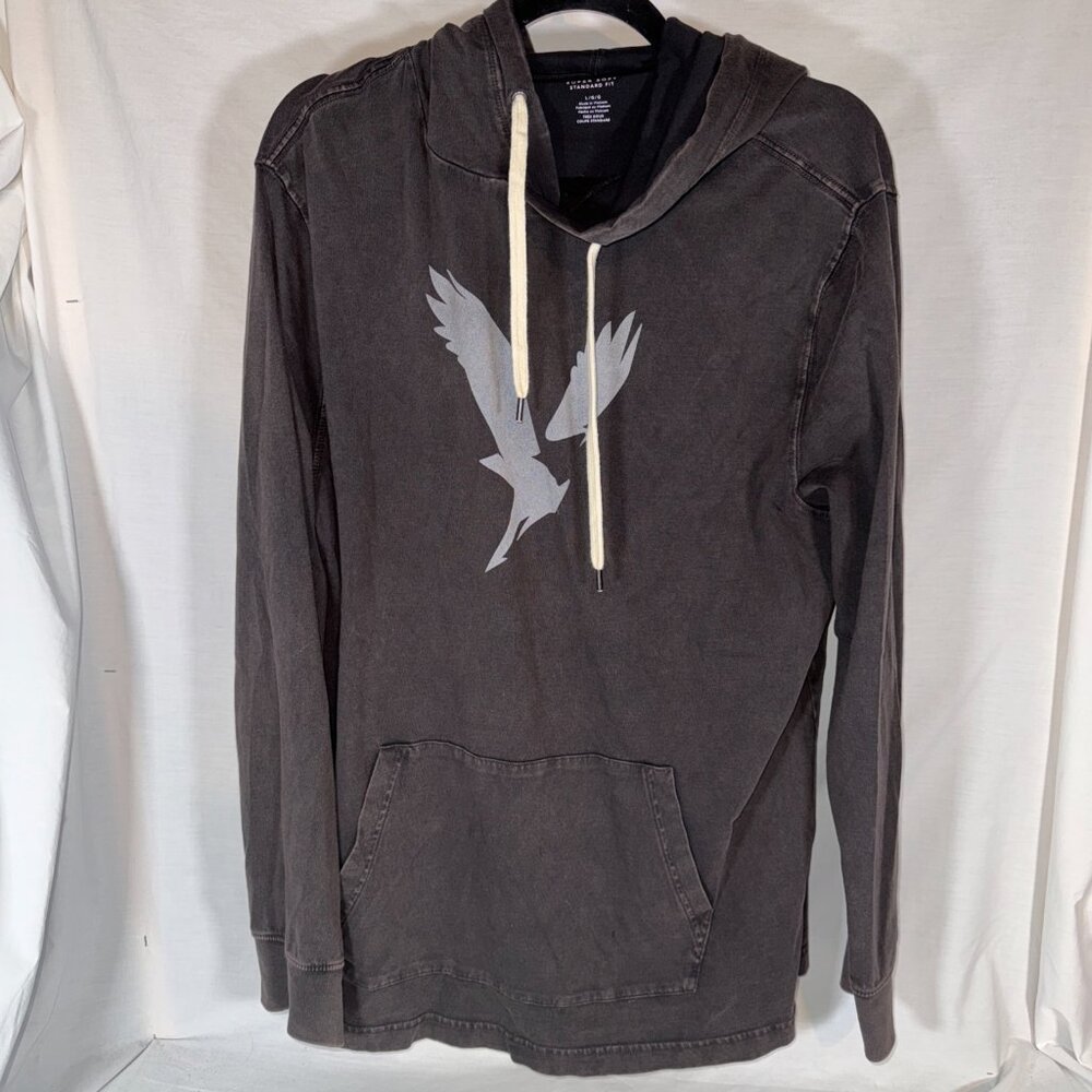 🔥 Grey Light Weight Hoodie Large🔥 FREE SHIPPING